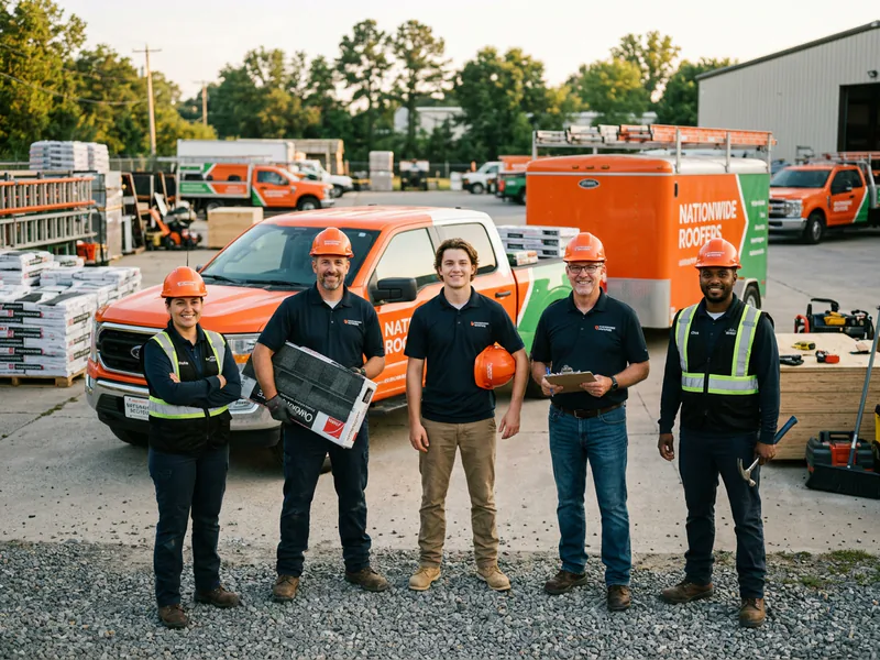 Natiowide Roofers - roof installation in Ashville near me